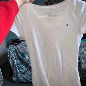 Tommy Hilfiger all white top